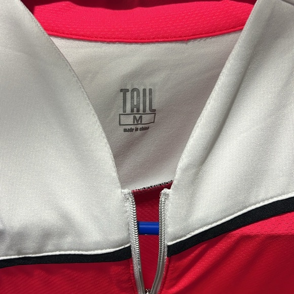 SALE  TAIL athletic dress with a splash of red white pink & Black - Picture 3 of 3